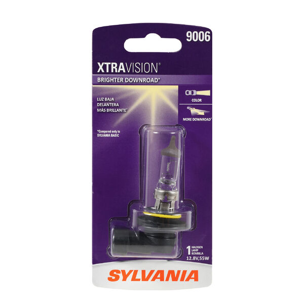 SYLVANIA 9006 XtraVision Halogen Headlight Bulb, 1 Pack, , hi-res