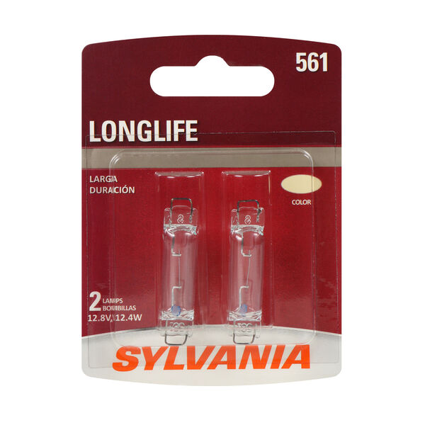 SYLVANIA 561 Long Life Mini Bulb, 2 Pack, , hi-res