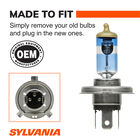 SYLVANIA 9003 SilverStar ULTRA Halogen Headlight Bulb, 2 Pack, , hi-res