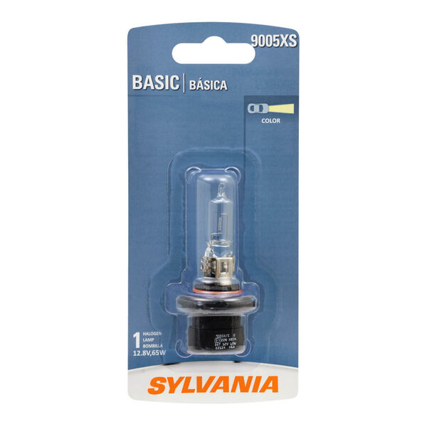 SYLVANIA 9005XS Basic Halogen Headlight Bulb, 1 Pack