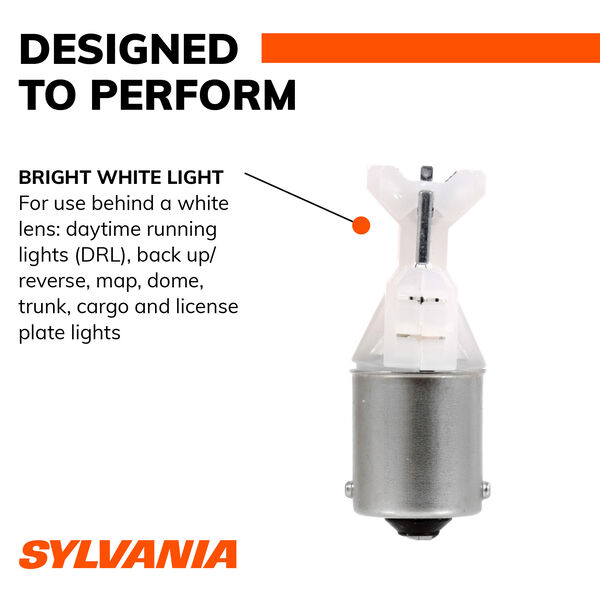 SYLVANIA 7506 WHITE SYL LED Mini Bulb, 2 Pack, , hi-res