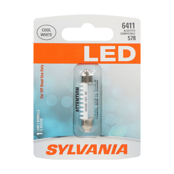 SYLVANIA 6411 WHITE SYL LED Mini Bulb, 1 Pack, , hi-res