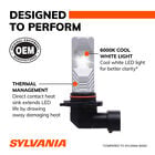 SYLVANIA 9145 LED Fog Bulb, 2 Pack, , hi-res