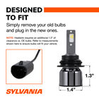 SYLVANIA 9007 LED Ultra Powersports & Fog Bulb, 2 Pack, , hi-res