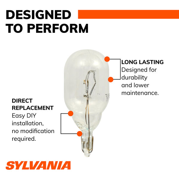 SYLVANIA 904 Long Life Mini Bulb, 2 Pack, , hi-res
