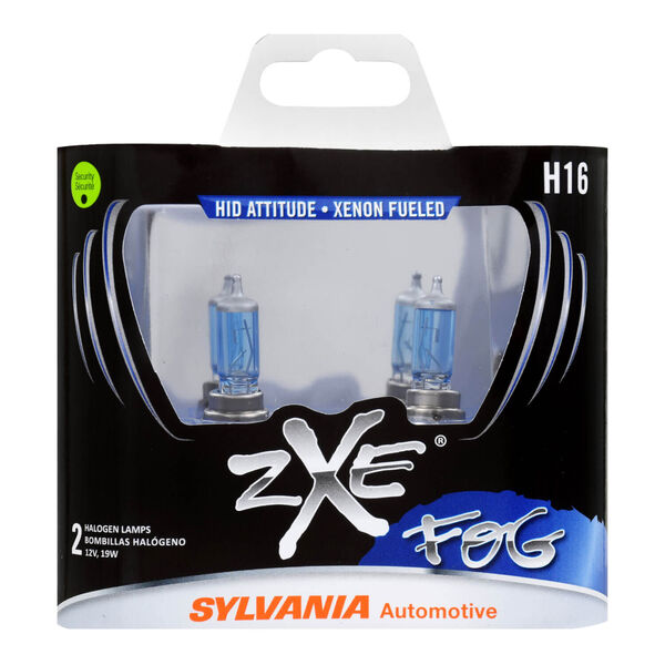 SYLVANIA H16 SilverStar zXe Halogen Headlight Bulb, 2 Pack