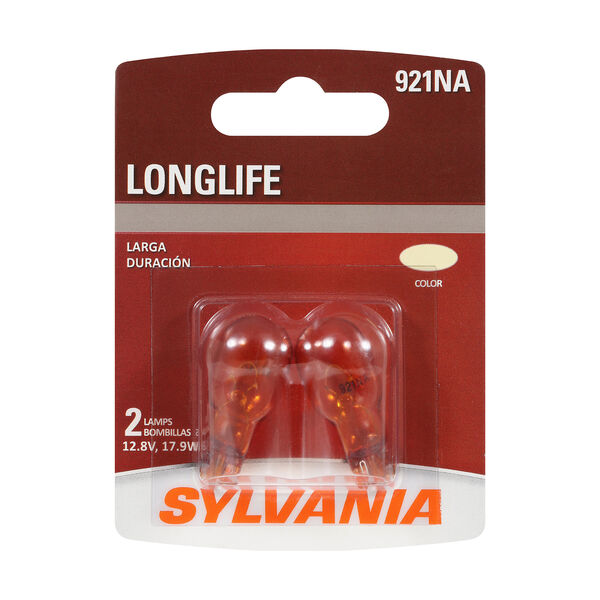 SYLVANIA 921NA Long Life Mini Bulb, 2 Pack, , hi-res