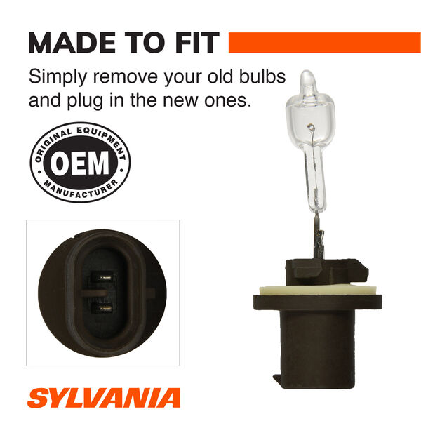 SYLVANIA 885 Basic Fog Bulb, 1 Pack, , hi-res