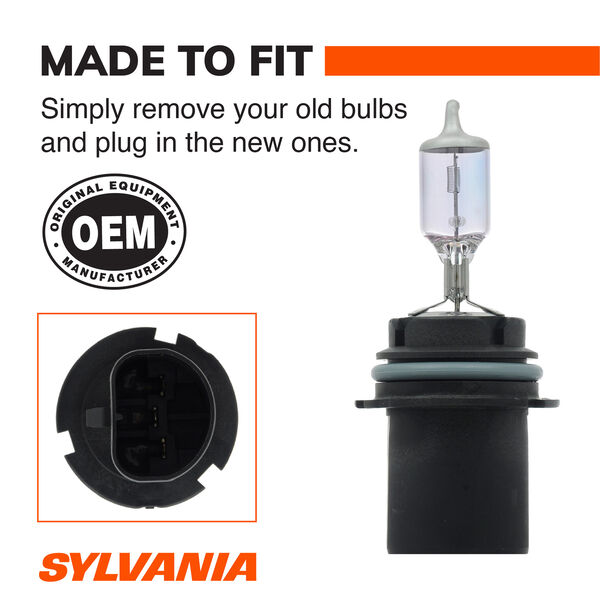 SYLVANIA 9007 SilverStar Halogen Headlight Bulb, 2 Pack, , hi-res