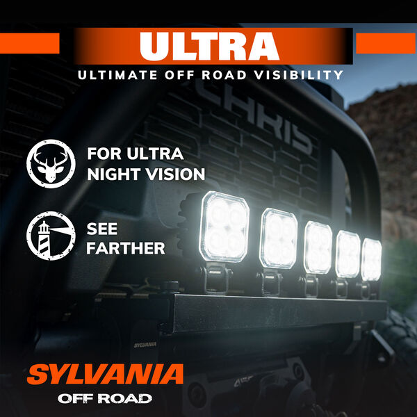SYLVANIA 2 Inch Ultra Cube LED Flood Light Pod, , hi-res