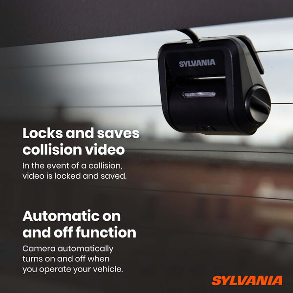 SYLVANIA Roadsight Dash Camera Pro + Rear Bundle
