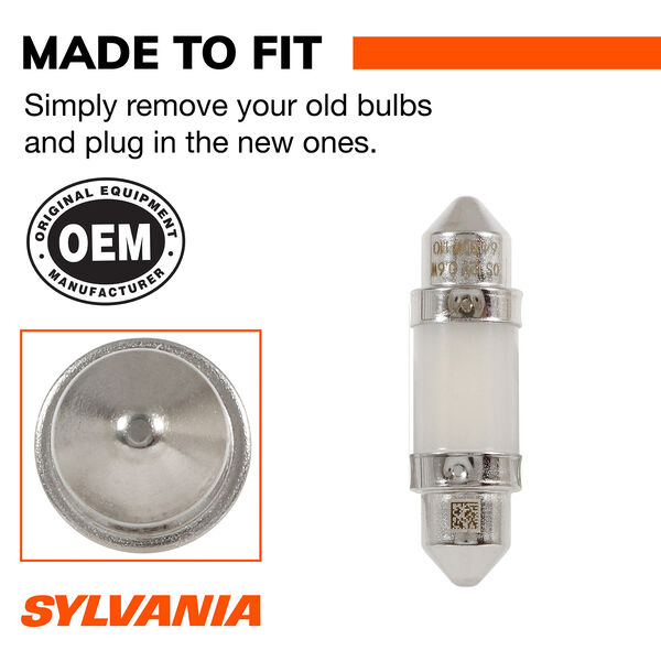 SYLVANIA DE3423 WHITE ZEVO LED Mini Bulb, 1 Pack, , hi-res