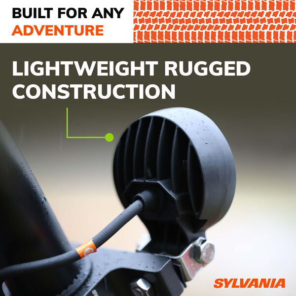 SYLVANIA Rugged 3 Inch LED Pod Round - Flood, , hi-res