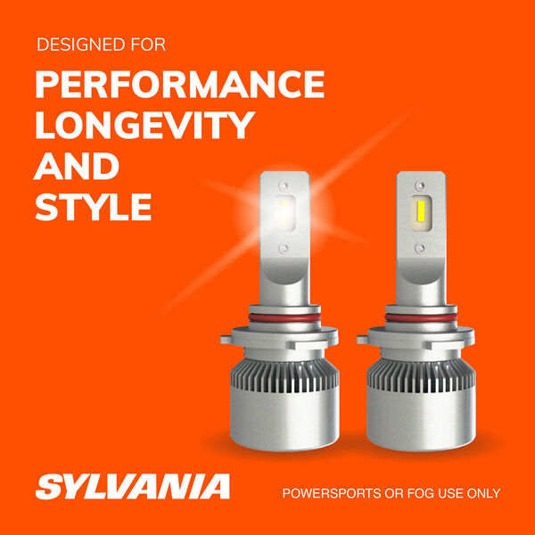 SYLVANIA 9005 LED Fog & Powersports Bulb, 2 Pack