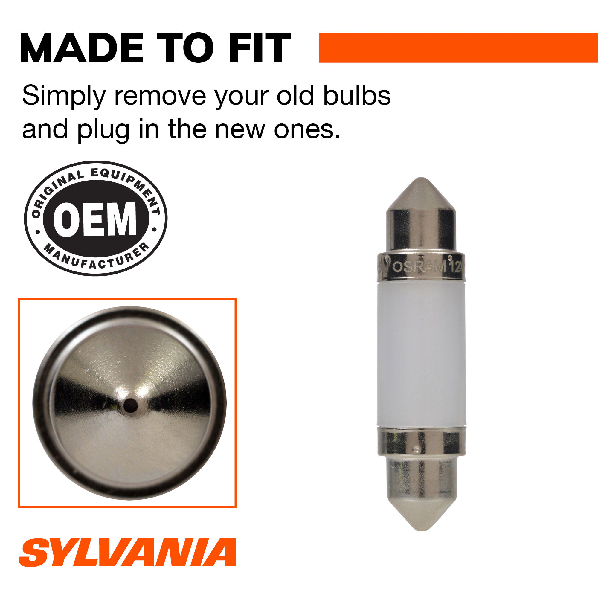 SYLVANIA 6411 WHITE ZEVO LED Mini, 1 Pack