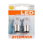SYLVANIA 2057A AMBER SYL LED Mini Bulb Mini Bulb, 2 Pack, , hi-res