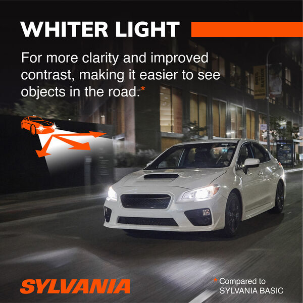SYLVANIA H11 SilverStar ULTRA Halogen Headlight Bulb, 2 Pack, , hi-res
