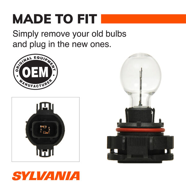 SYLVANIA 5201 Basic Fog Bulb, 1 Pack, , hi-res