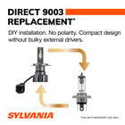 SYLVANIA 9003 LED Ultra Powersports & Fog Bulb, 2 Pack, , hi-res