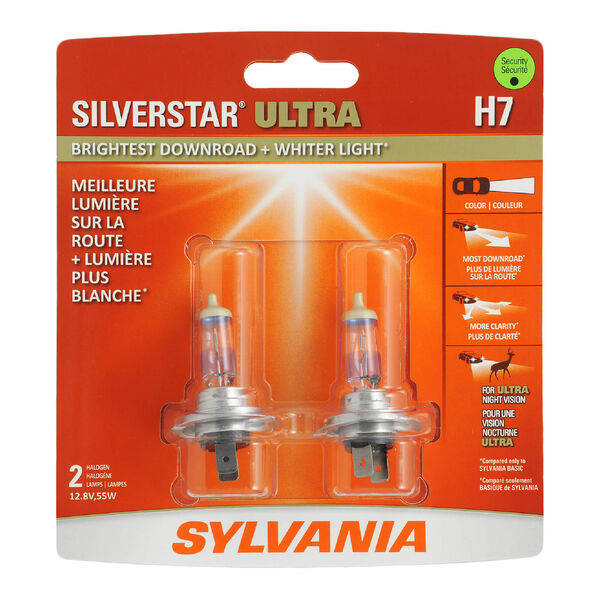 SYLVANIA H7 ULTRA Halogen Headlight Pack