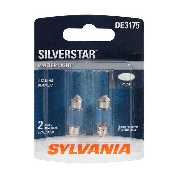 SYLVANIA DE3175 SilverStar Mini Bulb, 2 Pack, , hi-res