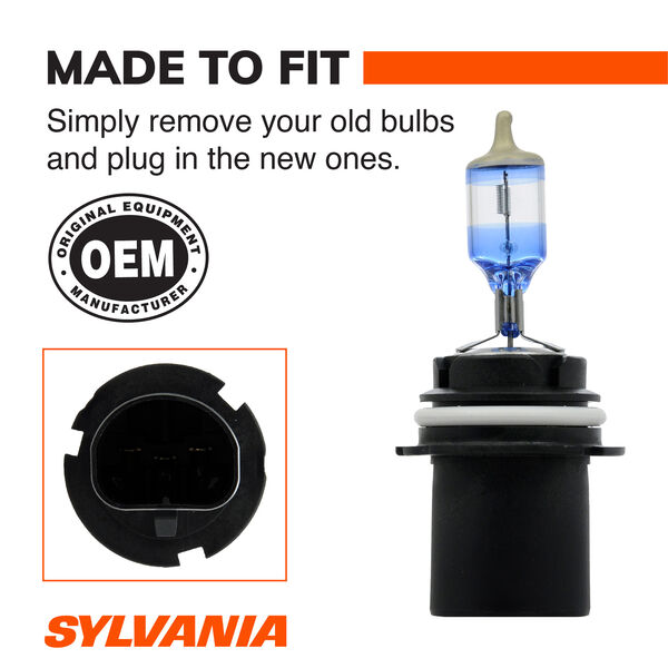 SYLVANIA 9007 SilverStar ULTRA Halogen Headlight Bulb, 2 Pack, , hi-res