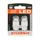SYLVANIA 7440 WHITE ZEVO LED Mini, 2 Pack, , hi-res