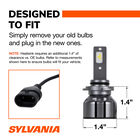 SYLVANIA 9005 LED Ultra Powersports & Fog Bulb, 2 Pack, , hi-res