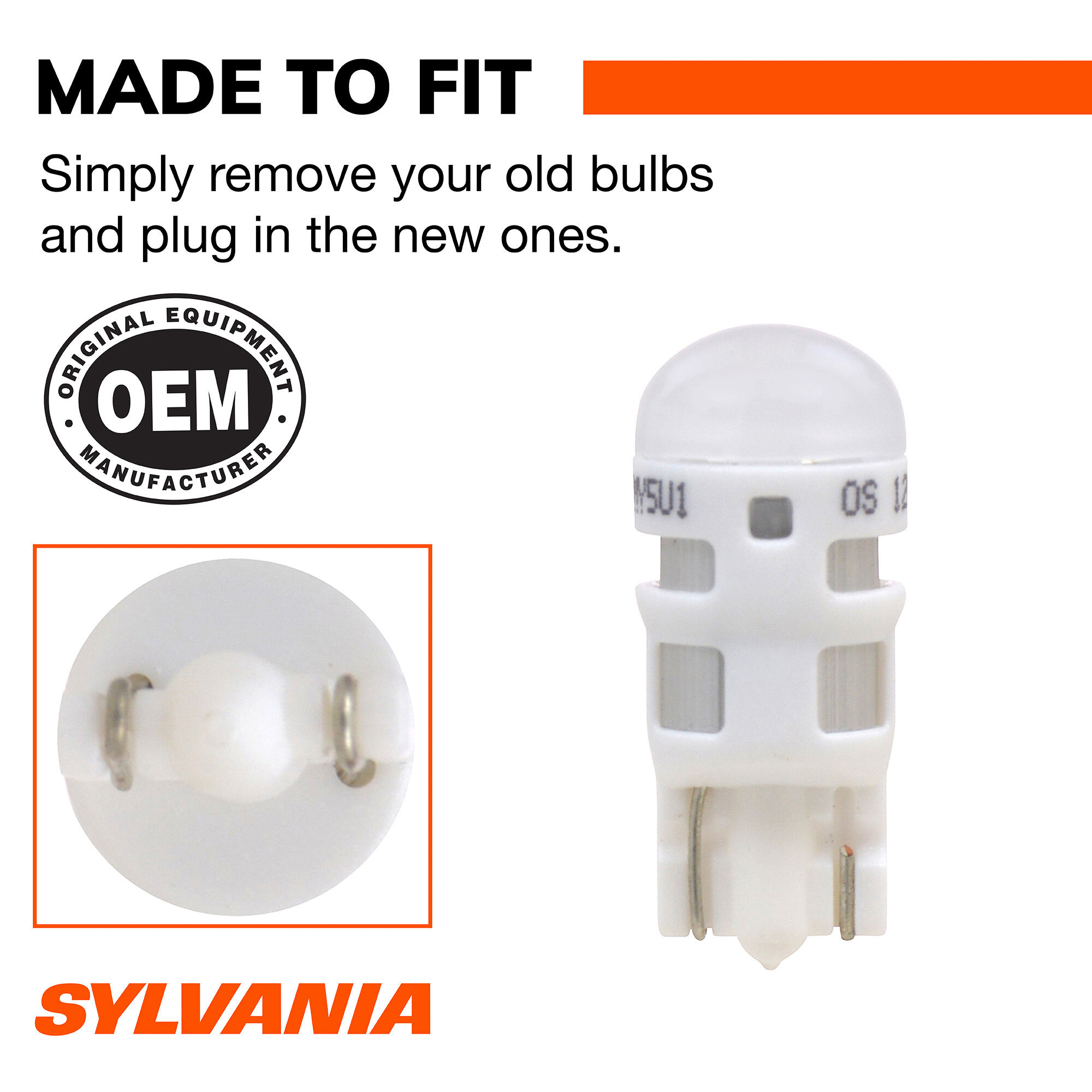 SYLVANIA 2825B BLUE ZEVO LED Mini Bulb, 1 Pack
