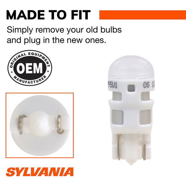 SYLVANIA 2825B BLUE ZEVO LED Mini Bulb, 1 Pack, , hi-res