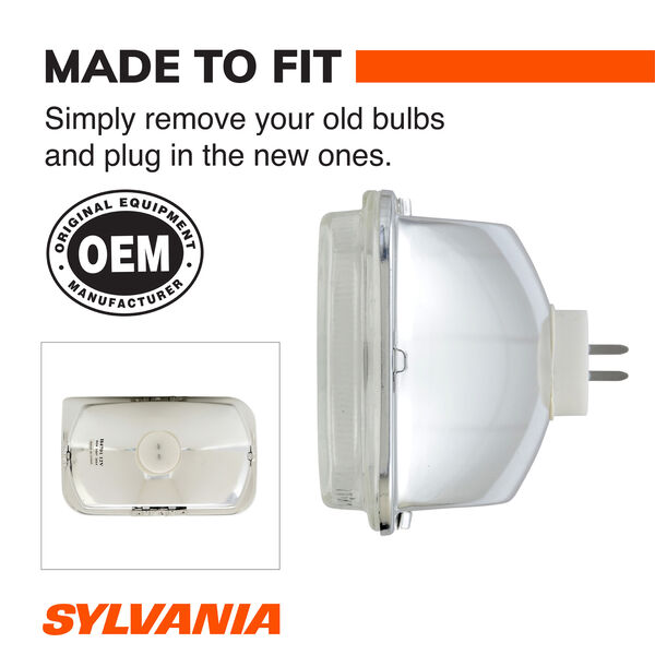 SYLVANIA H4701 Basic Sealed Beam Headlight, 1 Pack, , hi-res
