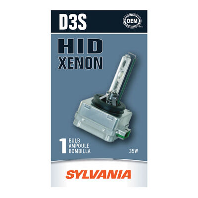 SYLVANIA D3S Basic HID Headlight Bulb, 1 Pack