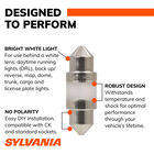 SYLVANIA DE3022 WHITE ZEVO LED Mini, 1 Pack, , hi-res