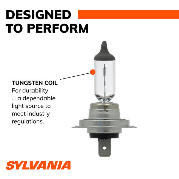 SYLVANIA H7 Basic Halogen Headlight Bulb, 1 Pack, , hi-res