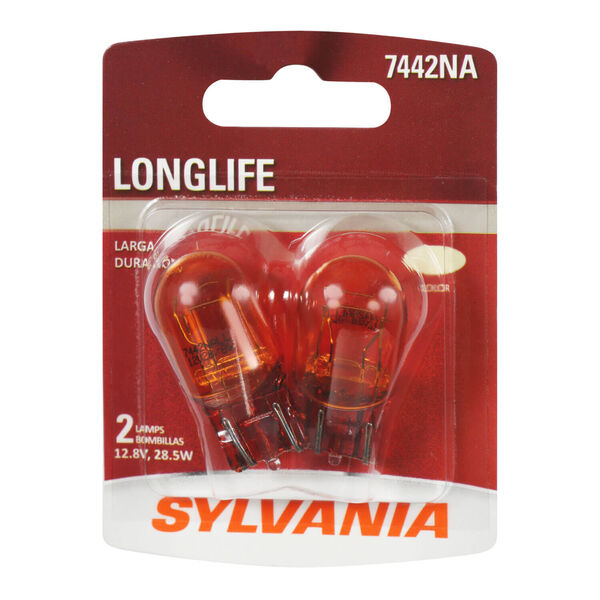 SYLVANIA 7442NA Long Life Mini Bulb, 2 Pack, , hi-res