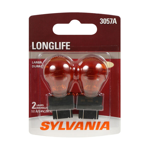 SYLVANIA 3057A Long Life Mini Bulb, 2 Pack, , hi-res