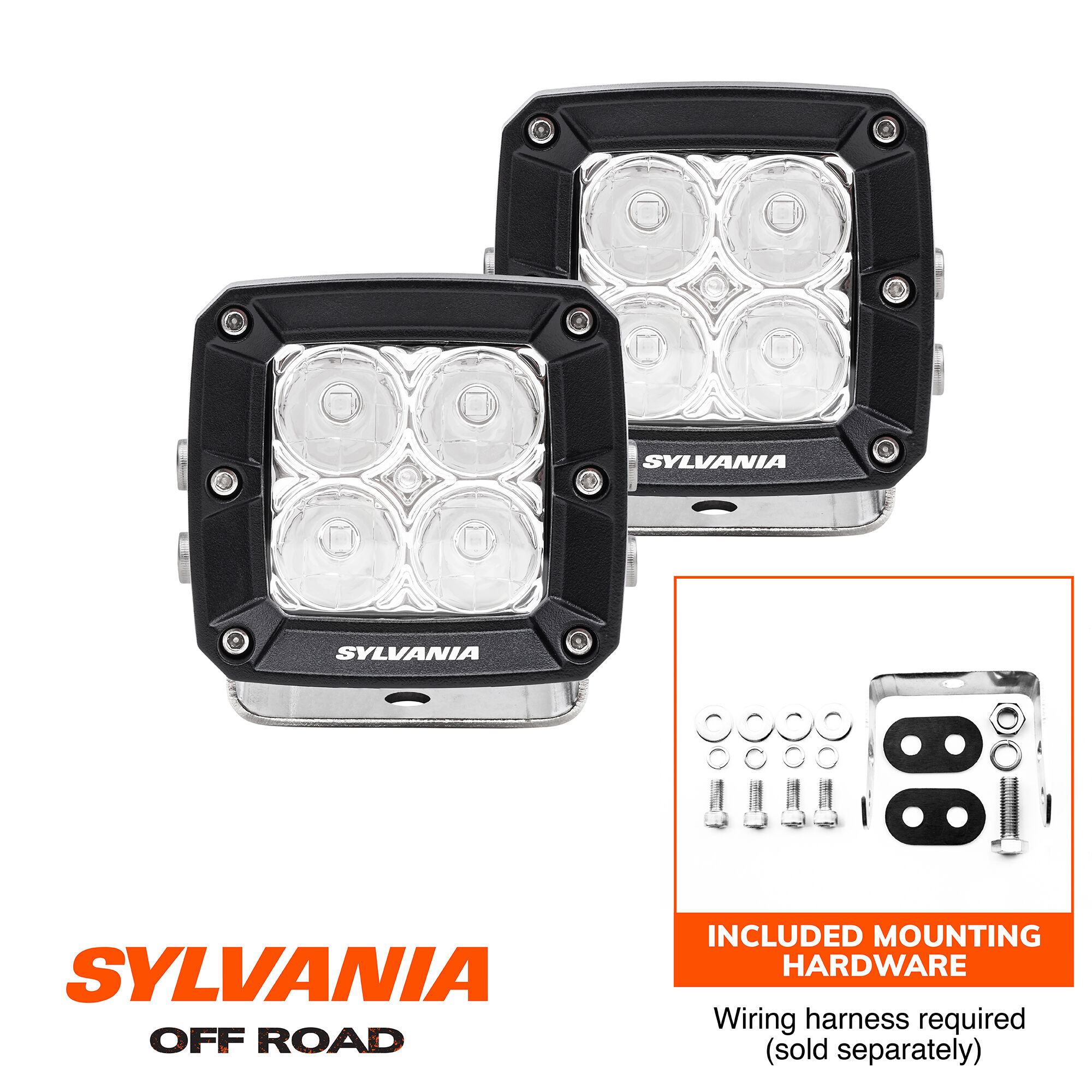SYLVANIA Ultra 3 Inch LED Pod Cube Spot