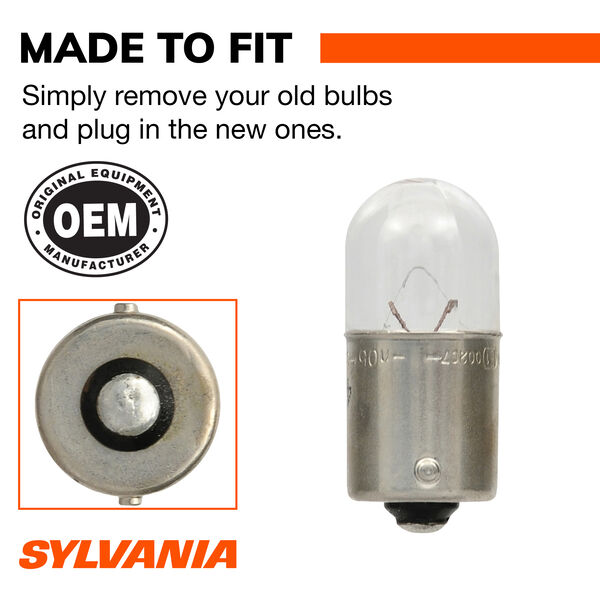SYLVANIA 5007 Long Life Mini Bulb, 2 Pack, , hi-res