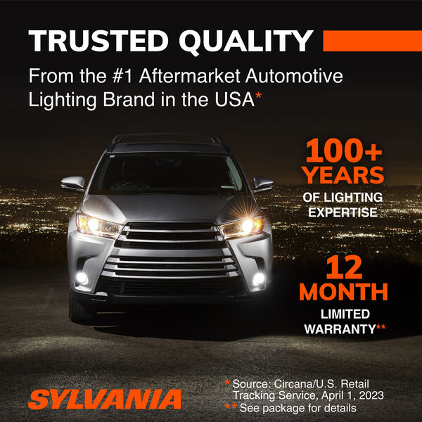 SYLVANIA H7 SilverStar Halogen Headlight Bulb, 2 Pack, , hi-res