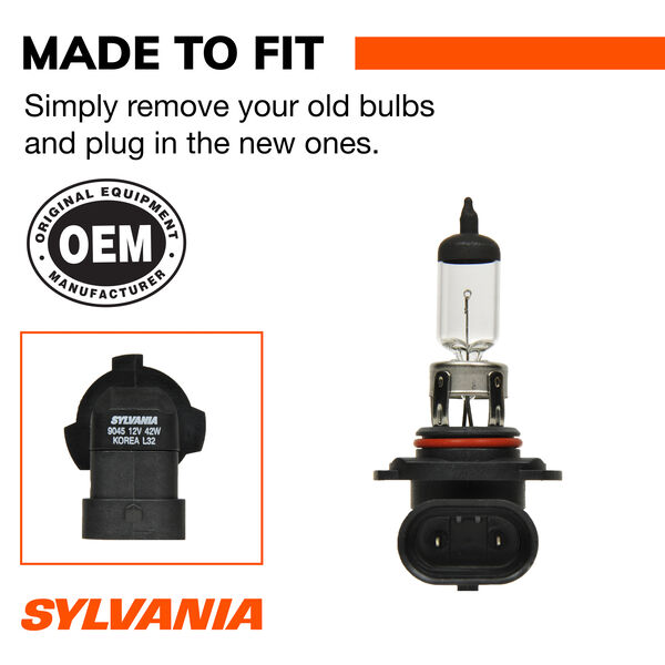 SYLVANIA 9045 Basic Fog Bulb, 1 Pack, , hi-res