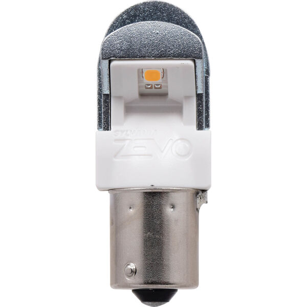 SYLVANIA 7507A AMBER ZEVO LED Mini Bulb, 2 Pack, , hi-res