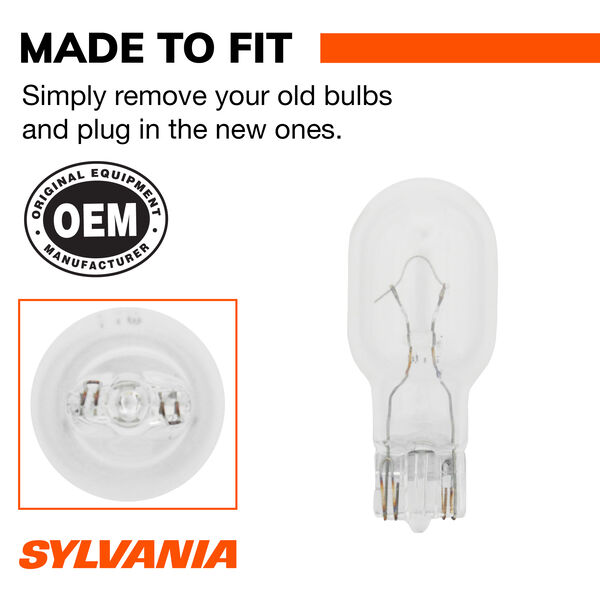 SYLVANIA 921 Long Life Mini Bulb, 2 Pack, , hi-res