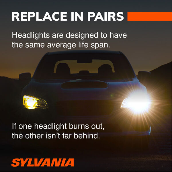 SYLVANIA 9006 SilverStar zXe Gold Halogen Headlight Bulb, 2 Pack, , hi-res