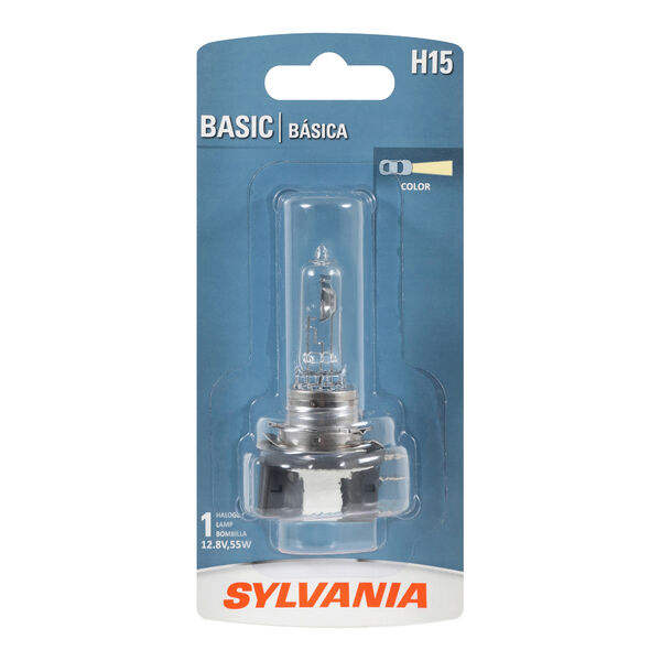 SYLVANIA H15 Basic Halogen Headlight Bulb, 1 Pack, , hi-res