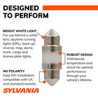 SYLVANIA DE3021 WHITE ZEVO LED Mini, 1 Pack, , hi-res
