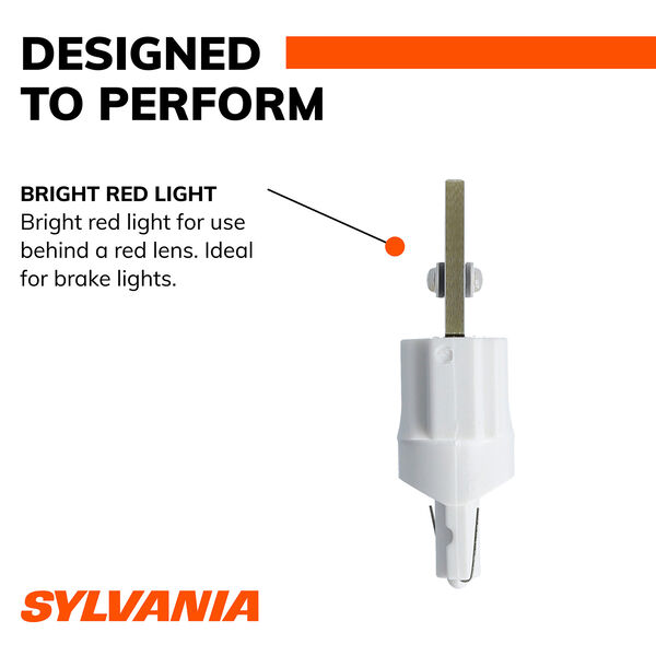 SYLVANIA 921 RED LED Mini Bulb, 2 Pack, , hi-res