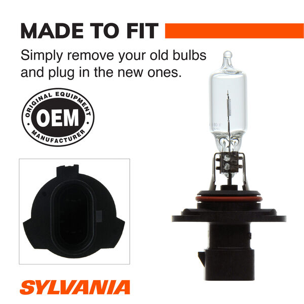 SYLVANIA 9005XS Basic Halogen Headlight Bulb, 1 Pack, , hi-res