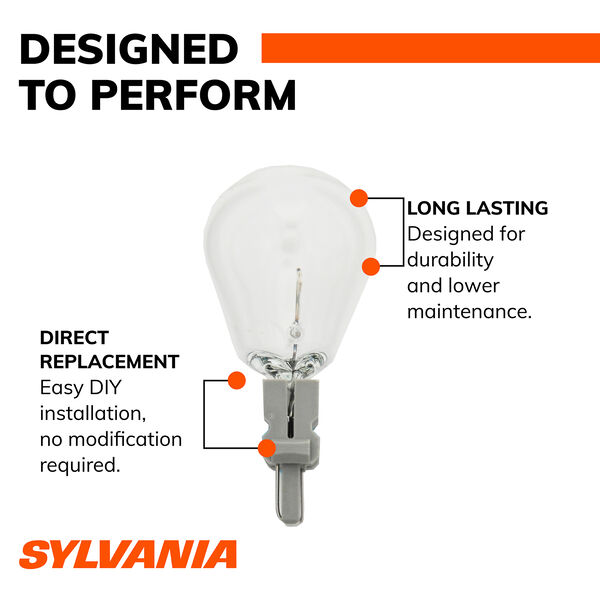 SYLVANIA 3456 Long Life Mini Bulb, 2 Pack, , hi-res