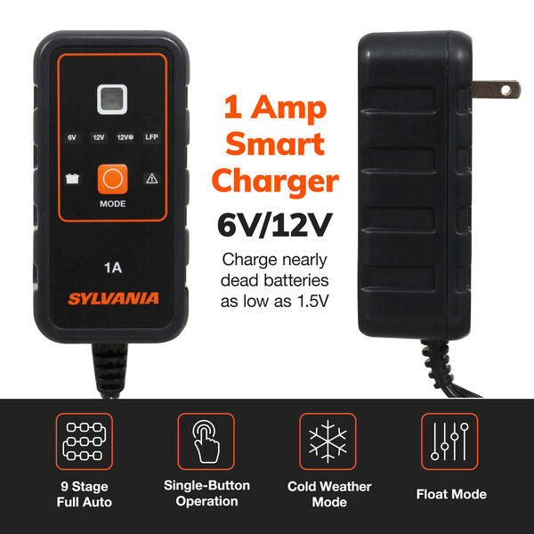 SYLVANIA Smart Charger - 1 Amp, , hi-res