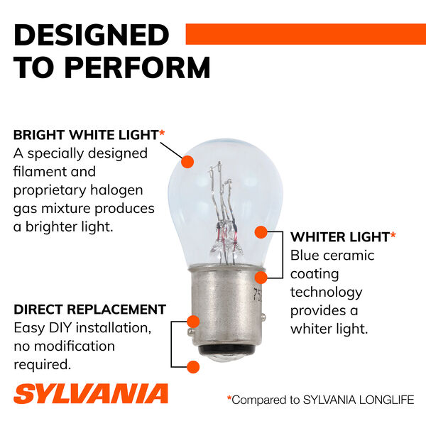 SYLVANIA 7528 SilverStar Mini Bulb, 2 Pack, , hi-res